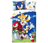 Halantex Sonic - Juego de Funda nórdica (140 x 200 cm + 70 x 90 cm), Color marrón