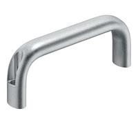 Halder 24300.0121 Tiradores, aluminio Blank, B = 20 mm/L1 = 128 mm