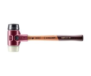 HALDER 3028.050 - Maza de goma + nylon Simplex Ø 50 mm