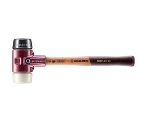 HALDER 3028.060 - Maza de goma + nylon Simplex Ø 60 mm