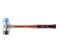 Halder 3112030 "simplex" TPE-soft/soft-face - Maza de goma, Multicolor, 30 mm