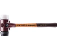 Halder Schonhammer, diámetro 60 mm, 1530 g, modelo Simplex con inserto de impacto, plástico de alta calidad, color blanco - 3027060