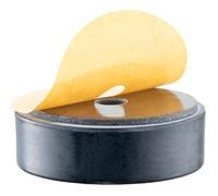 HALDER Tope de goma, modelo bajo/con orificio pasante y almohadilla adhesiva | d1=50 mm/h=5 mm | 25150.1250
