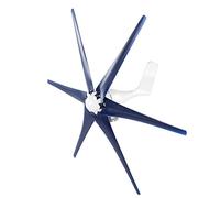 Halearo Generador Eólico de Alto Rendimiento Molino de Viento de CA de 800 W para Casas Móviles y Terrazas Diseño Duradero de 6 Aspas (12V)