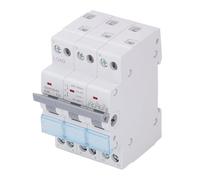 Halearo Interruptor de Transferencia Manual de Doble Potencia 3P 63A | Rango de alto voltaje, carcasa retardante de llama, instalación flexible
