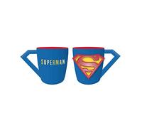 Half Moon Bay DC Comics Superman - Taza 3D con el Logo de Superman