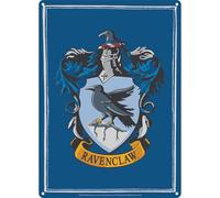 Half Moon Bay Letrero de Lata Harry Potter, Escudo Casa Ravenclaw, Decoración Dormitorio, Arte de Pared, Licencia Oficial