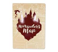 Half Moon Bay Official - Tarjeta A5 FLEXI HARRY POTTER MAPA DEL MERODEADOR