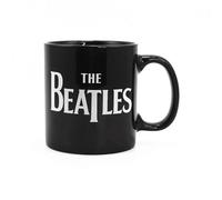 Half Moon Bay The Beatles - Taza de café (cerámica, 400 ml), diseño clásico con logo de la banda en T