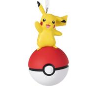 Hallmark Adorno Colgante Coleccionable de Pikachu y Pokémon, decoración para árbol de Navidad