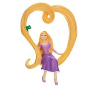 Hallmark Adorno Colgante de Disney, diseño de corazón enredado de Rapunzel y Pascal
