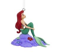Hallmark Adorno de Ariel, decoración de árbol de la Sirenita, Adorno Colgante de Disney, Adorno Colgante de Navidad, Regalos para Navidad