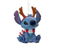 Hallmark Adorno de Cuernos de Reno, decoración de árbol de Lilo y Stitch, Adorno Colgante de Disney, Adorno Colgante de Navidad, Regalos para Navidad