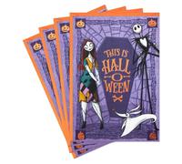 Hallmark Disney Tim Burton's The Nightmare Before Christmas (4 tarjetas con sobres) This is Halloween