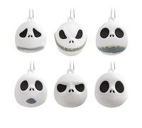 Hallmark Disney Tim Burton's The Nightmare Before Christmas Jack Skellington Heads - Adornos navideños en Miniatura, Juego de 6