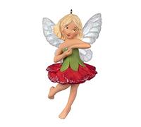 Hallmark Keepsake Adorno de Navidad 2023, Hada de Clavel, mensajeros de Hadas, Regalo para Ella