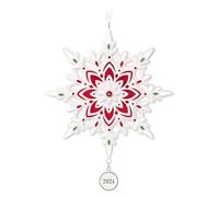 Hallmark Keepsake Adorno de Navidad 2024, Copo de Nieve 2024, Porcelana, Regalos de Copo de Nieve