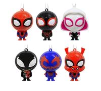 Hallmark Marvel Spider-Man Series 4 Adornos de Navidad misteriosos, inastillables, Juego de 2, Regalos para los Fans de Marvel