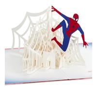 Hallmark Marvel The Amazing Spider-Man Comic, 3D y tarjeta emergente, cualquier ocasión, cumpleaños, superhéroe, Peter Parker, rojo