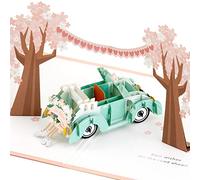 Hallmark Signature Paper Wonder - Tarjeta de boda desplegable (coche clásico, recién casado)