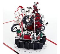 Hallmark Signature Paper Wonder - Tarjeta de Navidad desplegable (Pesadilla antes de Navidad)