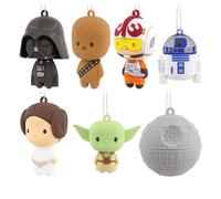 Hallmark Star Wars - Juego de 2 Adornos navideños misteriosos, inastillables