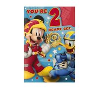 Hallmark Tarjeta de 2º cumpleaños, diseño de Mickey Mouse de Disney