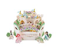 Hallmark Tarjeta de cumpleaños con diseño 3D de princesas de Disney