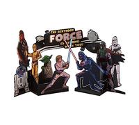 Hallmark Tarjeta de cumpleaños - Diseño de escena 3D de Star Wars™ Luke Skywalker y Darth Vader