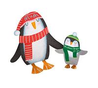 Hallmark Tarjeta de Navidad con diseño de pingüino para mamá, juego de dos tarjetas