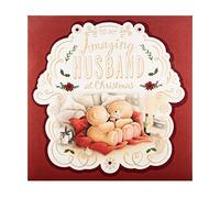 Hallmark Tarjeta de Navidad para marido, diseño de amigos por siempre