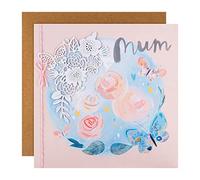 Hallmark Tarjeta del día de la madre para mamá, diseño floral tradicional