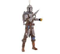 Hallmark The Mandalorian & Jet Pack - Adorno de Navidad, decoración de Star Wars, decoración temática Espacial, Adorno Colgante de Navidad, Regalos para Navidad