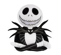 Hallmark The Nightmare Before Christmas Punta de Árbol, Jack Skellington, Adorno de Navidad, Decoración de Árbol, Negro, Blanco
