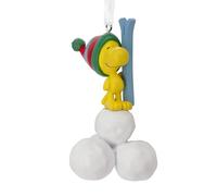 Hallmark Woodstock - Adorno de Navidad Colgante, diseño de cómics de Cacahuetes, decoración de árbol de Resina