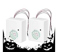 Halloween Glowing LED Eyes 2 Piesces Osutdoor Scary sDecoration with Sound
