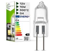 Halogena Bombilla Campana Extractora G4 12V 10W 300°С 00168834 para Bosch