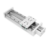 HaloVerde Guía de riel lineal CNC de carrera efectiva de 300 mm con accionamiento de husillo de bolas de 16 mm, etapa de guía de riel deslizante lineal para montaje de motor NEMA23