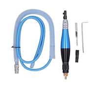 HaloVerde Kit de pluma de molienda de aire, mini amoladora recta de flujo de aire de 110 L para corte, molienda y pulido de precisión de materiales duros como metal y plástico