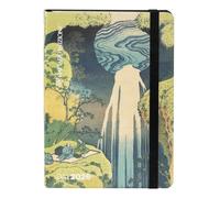 HALTADEFINIZIONE - Agenda mini diaria de 12 meses, agenda 2026 con tapa impresa con una obra de arte de Monet, cierre elástico, doble marcador y 352 páginas, 11 x 15,3 cm, Falls