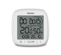 Hama 00185893 reloj de mesa o pared Reloj digital Plaza Blanco