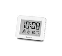 Hama 00222205 despertador reloj despertador digital blanco