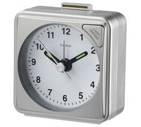 Hama A50 Quartz table clock Plata Plaza - Relojes de mesa (1 pieza(s), 56 mm, 30 mm, 56 mm, 41 g, Analógica)