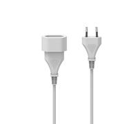 Hama Extension Cable w/ Euro-Plug For Inside 3 M White