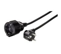Hama Ext Cord Pro 5m Black