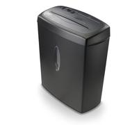 Hama | Destructora de Papel Corte Transversal 10 Hojas DIN A4 P4 (Trituradora de Documentos GDPR para CD DVD Tarjetas, E-3, P-4, T-4, antiatasco automático, 15 L) Negro