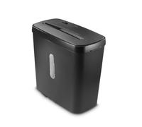 Hama | Destructora de Papel Corte Transversal 5 Hojas DIN A4 P4, Negro | Trituradora de Documentos compacta GDPR, tritura Tarjetas, E-3, P-4, T-4, automático antiatasco, 11 L