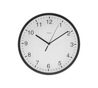 Hama I Reloj de Pared (Elba, Decoración Pared, Diametro 25 cm) Negro