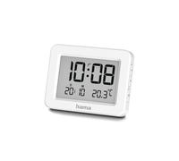 Hama Reloj despertador digital I (KOS 00222205) Alarma, sensor táctil, pilas Blanco