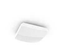 Hama | Lámpara inteligente, lámpara de techo LED WiFi (Lámpara inteligente con control por voz compatible con Alexa/Google Home, intensidad regulable, 27 cm, control a través de aplicación) Blanco.